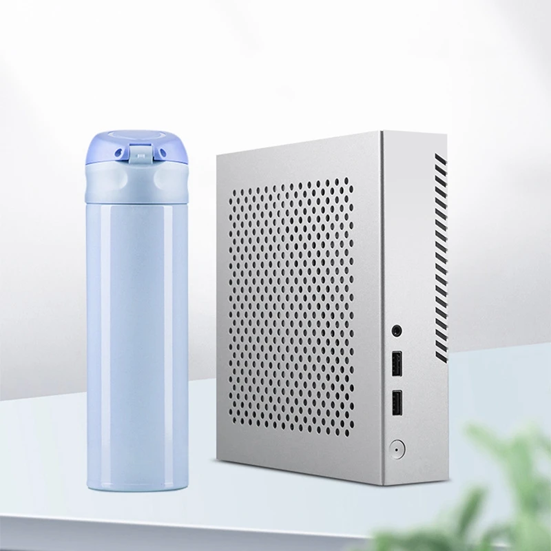 TX03 Mini ITX Case Computer Chassis HTPC Host USB2.0 Enclosure Desktop | Компьютеры и офис