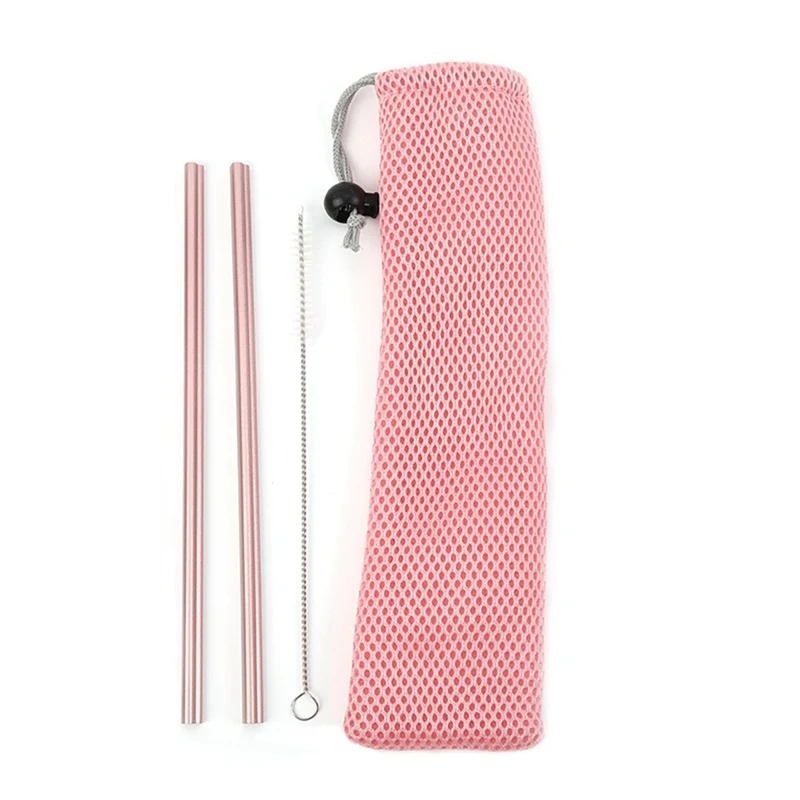 

Love Straws Straight Drinking Straw NORBI Metal Reusable 304 Stainless Steel Party Bar accessory Environmental Protection
