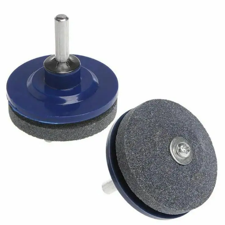

2 Pcs/pack Lawn Mower Blade Sharpener Weed Cutting Machine Accessories
