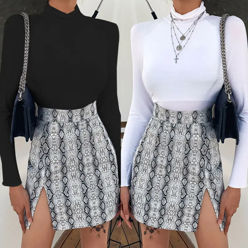 Весна 2020 горячая Распродажа женская блузка модная с высоким воротом однотонная