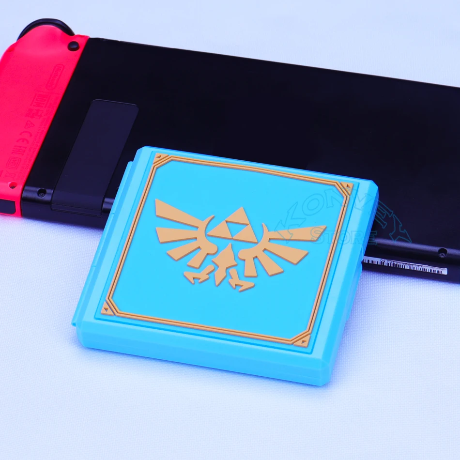 Милый чехол для игровых карт аниме Nintendo Switch розовый переносной защитный SD-карт