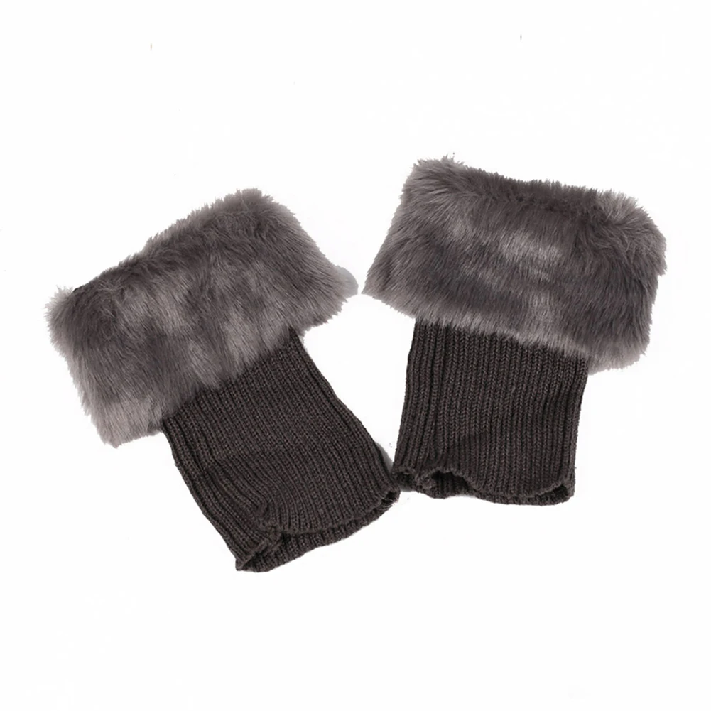 

Lace Boot Socks Leg Warmers For Women Knit Boot Cuffs Winter Warm Short Boot Covers Boot Warmer Gaiters
