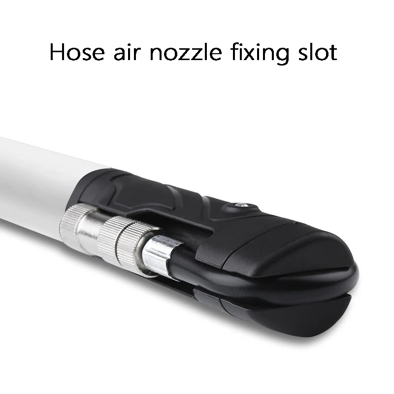 Портативный велосипедный насос INBIKE с манометром воздушный Presta Schrader для