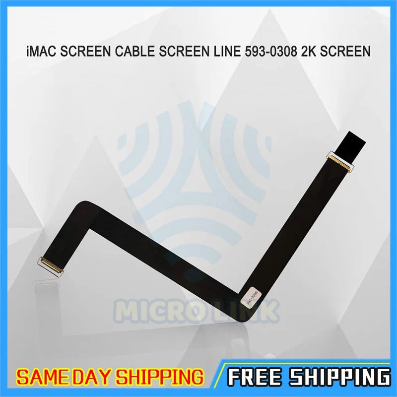 Новый 923-0308 Lvds кабель Для iMac 27 &quotA1419 MD095 MD096 ЖК-дисплей светодиодный экран в конце