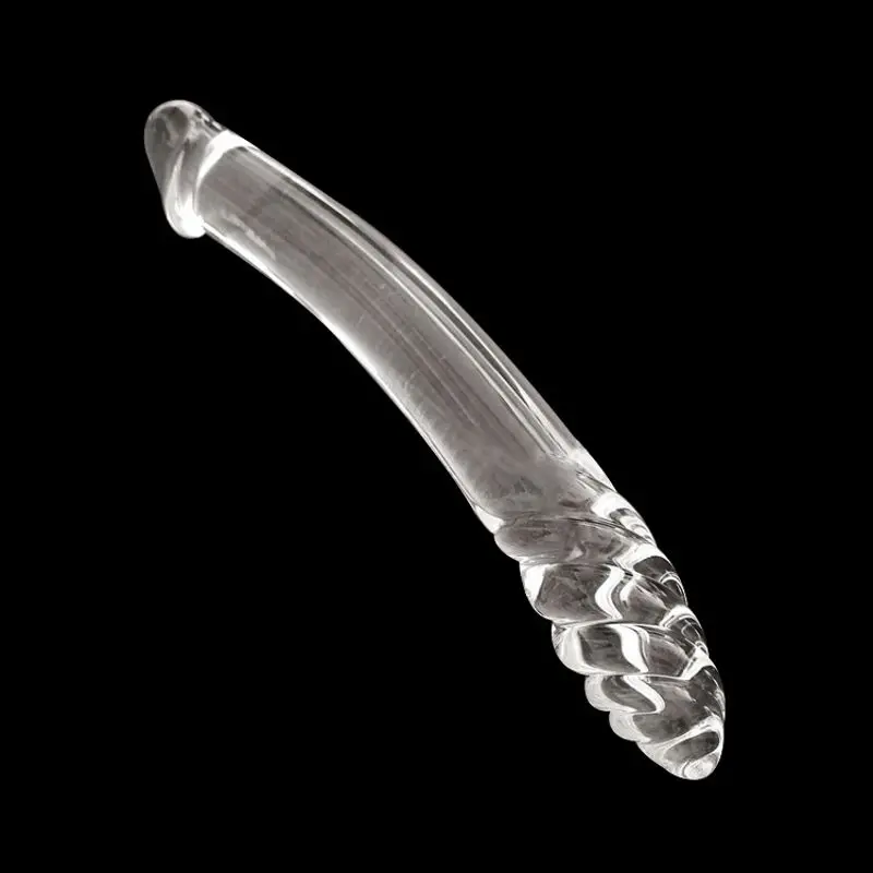 2021 новый кристалл Стекло жезл удовольствия фаллоимитатор с мощной гладкая