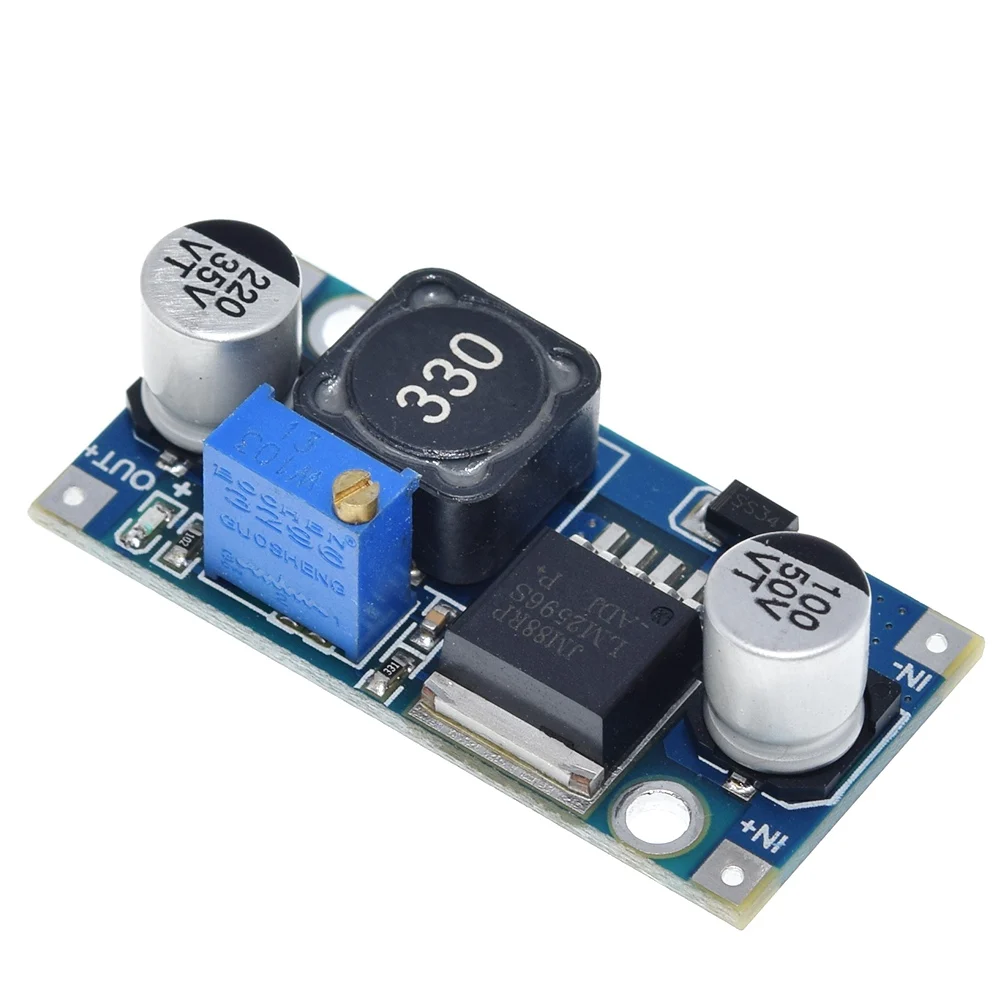 TZT 100 шт. LM2596 LM2596S DC-DC Регулируемый понижающий модуль питания, высокое качество