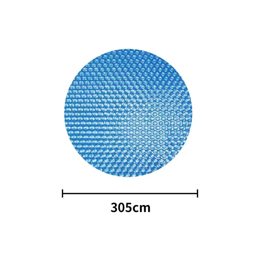 

305cm Dustproof And Waterproof Sunshade Cover Pool Solar Tarpaulin Cover Round Durable Heating Covering Film