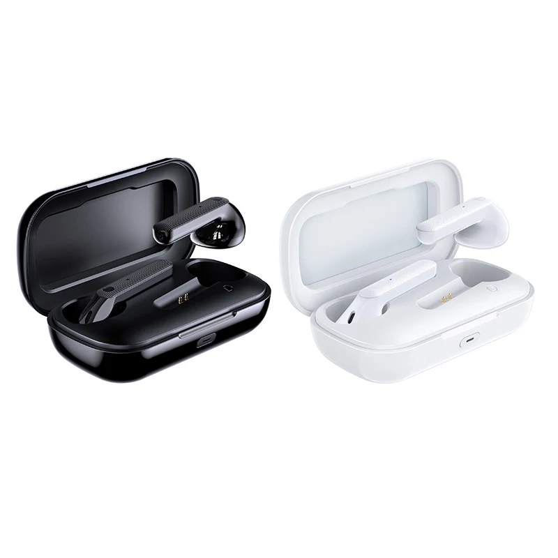 

Remax Tws18 True Wireless Stereo Headset Dual Host Smart Touch ABS Injection Molding UV High Gloss Texture Comfortable To Wear