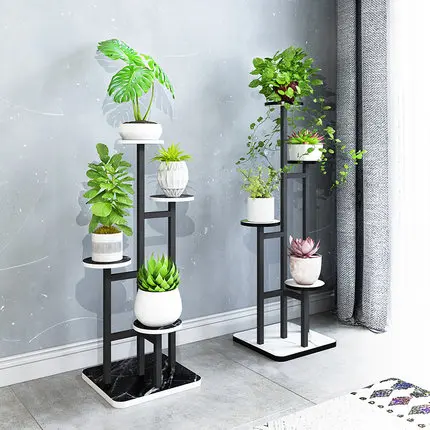 Простой современный комнатный Цветочный Стенд для гостиной дома пола цветочный