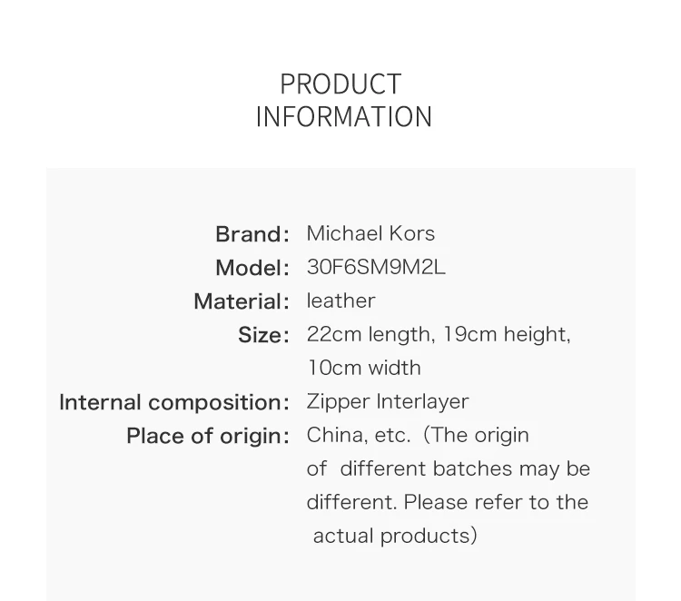 Мини-сумка Michael Kors mercer 30F6GM9M2L/30F8GM9M2T