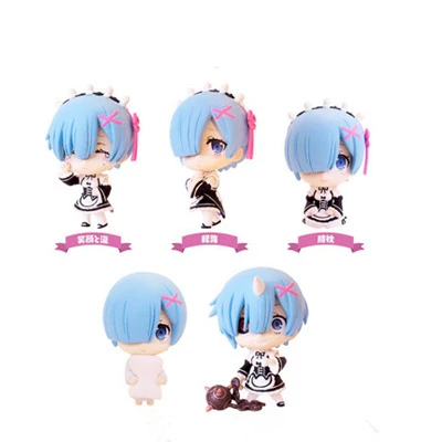 Re Zero Start Life In другой мир ноль Рем Рам Соловей Юки-онна Аниме ПВХ фигурка