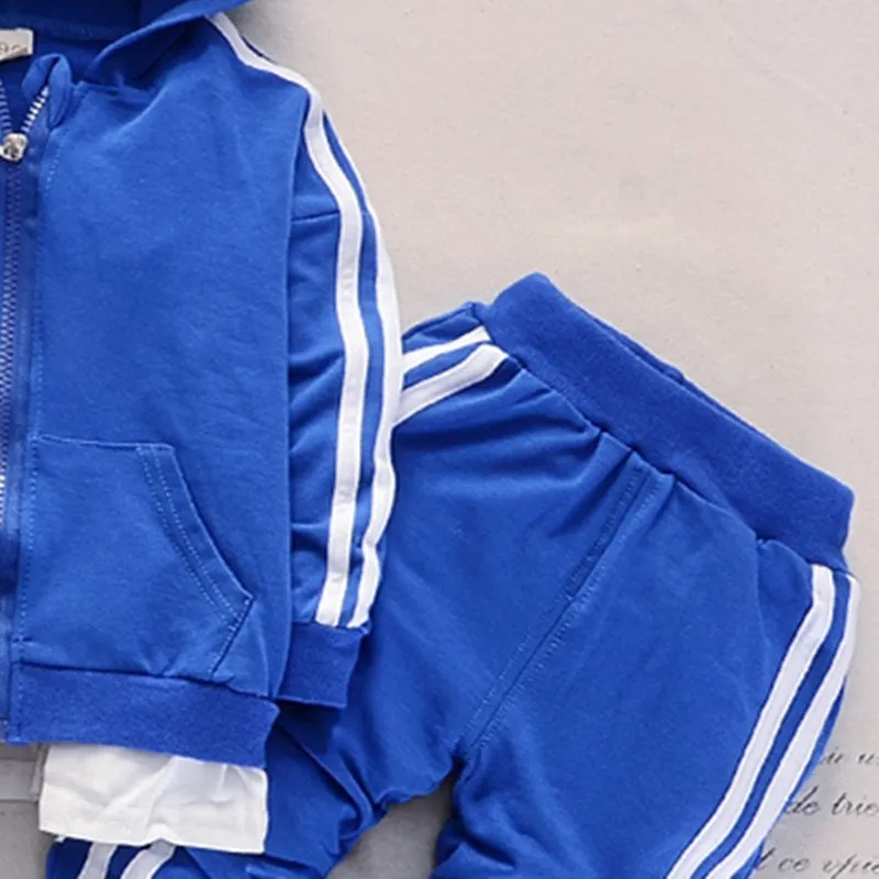 

2021 Spring Baby Casual Tracksuit Children Boy Girl Cotton Zipper Jacket Pants 2Pcs/Sets Kids Leisure Sport Suit Infant Clothing