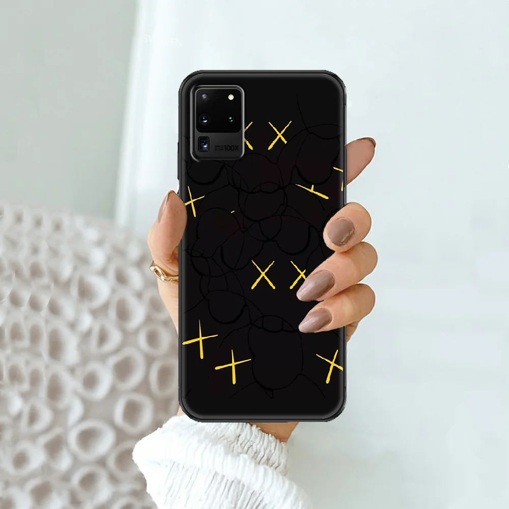 

Fashion boys kaw Phone case For Samsung Galaxy Note 4 8 9 10 20 S8 S9 S10 S10E S20 Plus UITRA Ultra black pretty shell luxury
