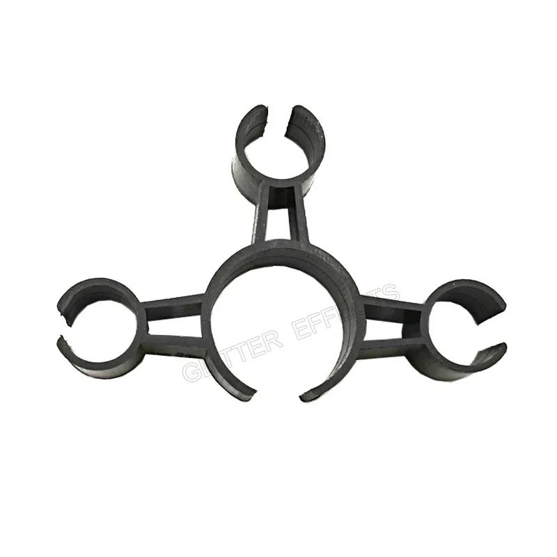 Тройная бутылка шампанского сверкающая свеча на день рождения зажимы для