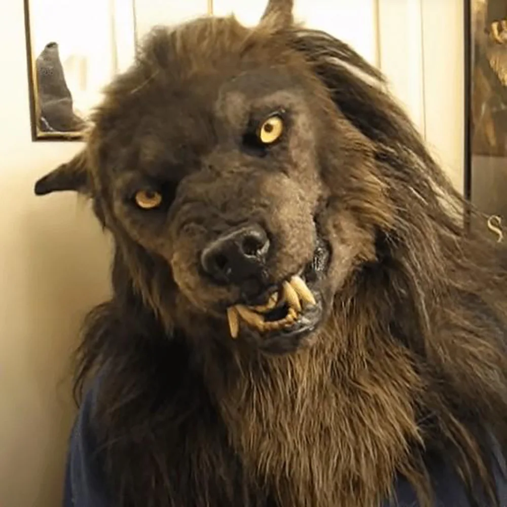 

Halloween Sdoveb Wolf Mask Headwear Costume Mask Headgear For Masquerade Costume Party Toys For Adults Birthday Christmas Gift