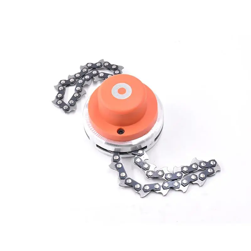 

Weed Eater Head 90mm Nylon Trimmer Head Coil Chain Brush Cutter Trimmer Parts for Grass Lawn Mower Accessory