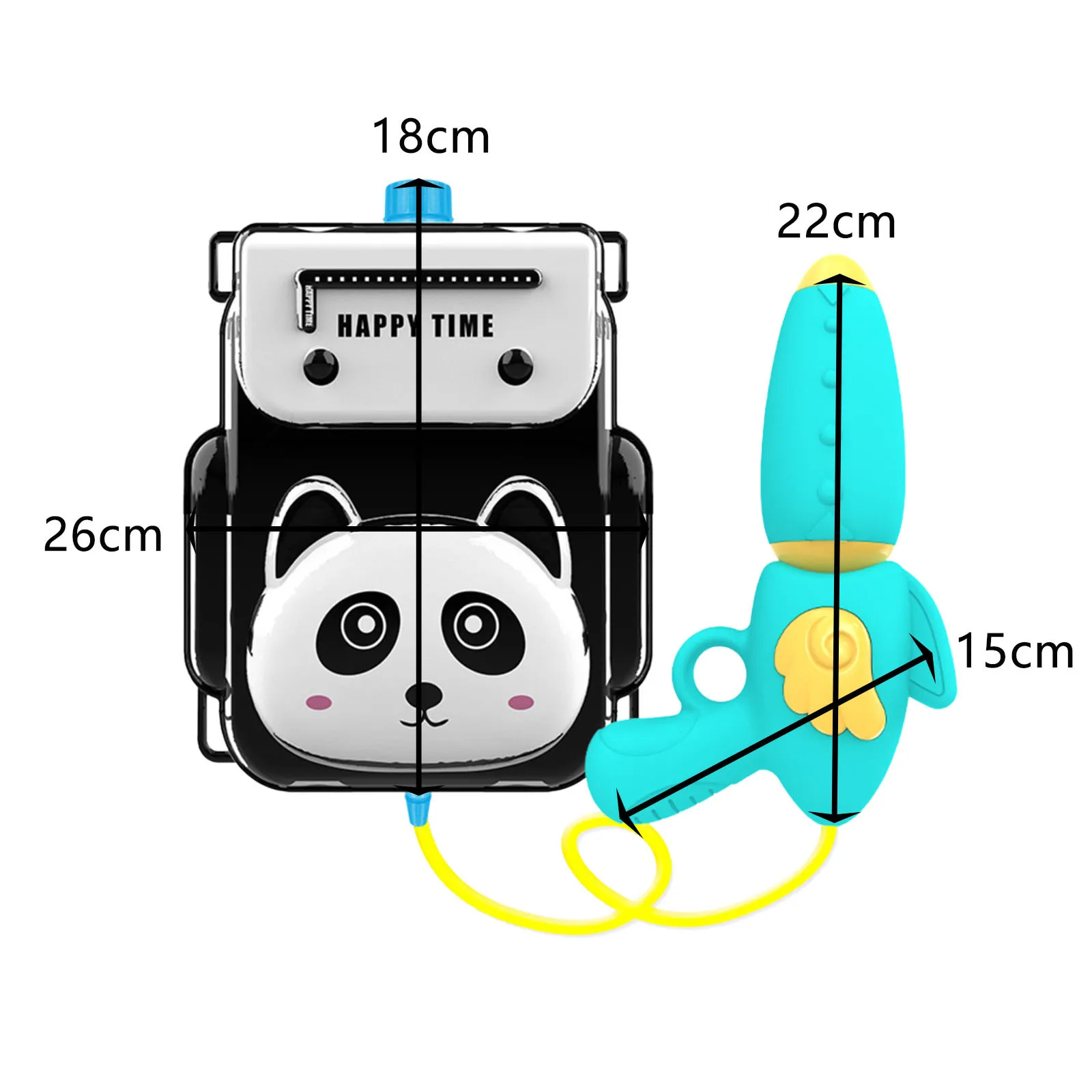 

Kids Blasters Water Guns Children's Backpack Water Bomb Toy Pull-out Beach Play Water Spray Bomb Beacwear Toys pistolet a eau