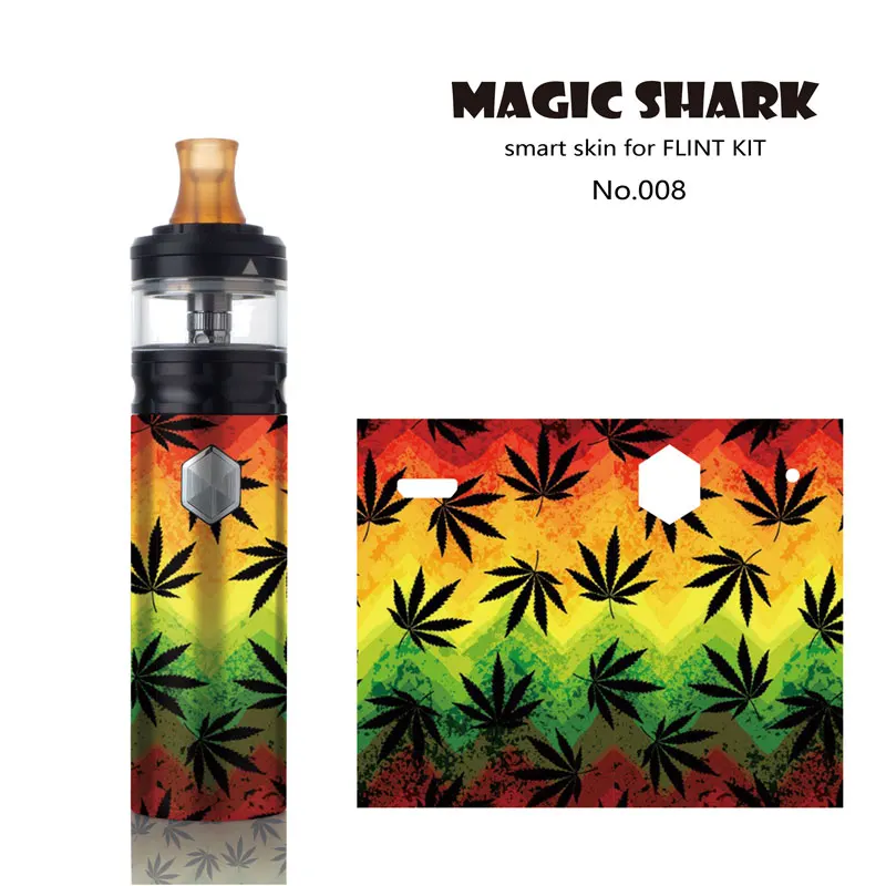 Волшебная Акула флаг США панда лист одна штука вейп наклейка пленка футляр для