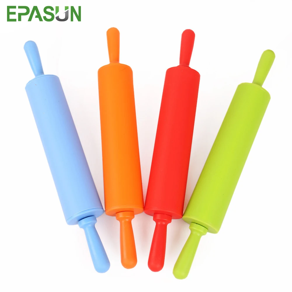 EPASUN большой размер антипригарная силиконовая скалка для помадки торт теста