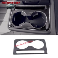 for mazda cx 5 cx5 accessories 2017 2020 car rear seat drink cup holder cover trim decoration interior mouldings stainless steel