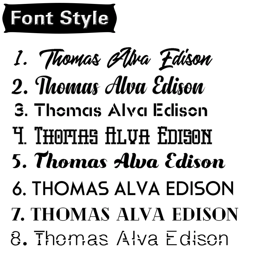 Пользовательские Автомобильные Наклейки Имя Логотип текст JAYJOE индивидуальные
