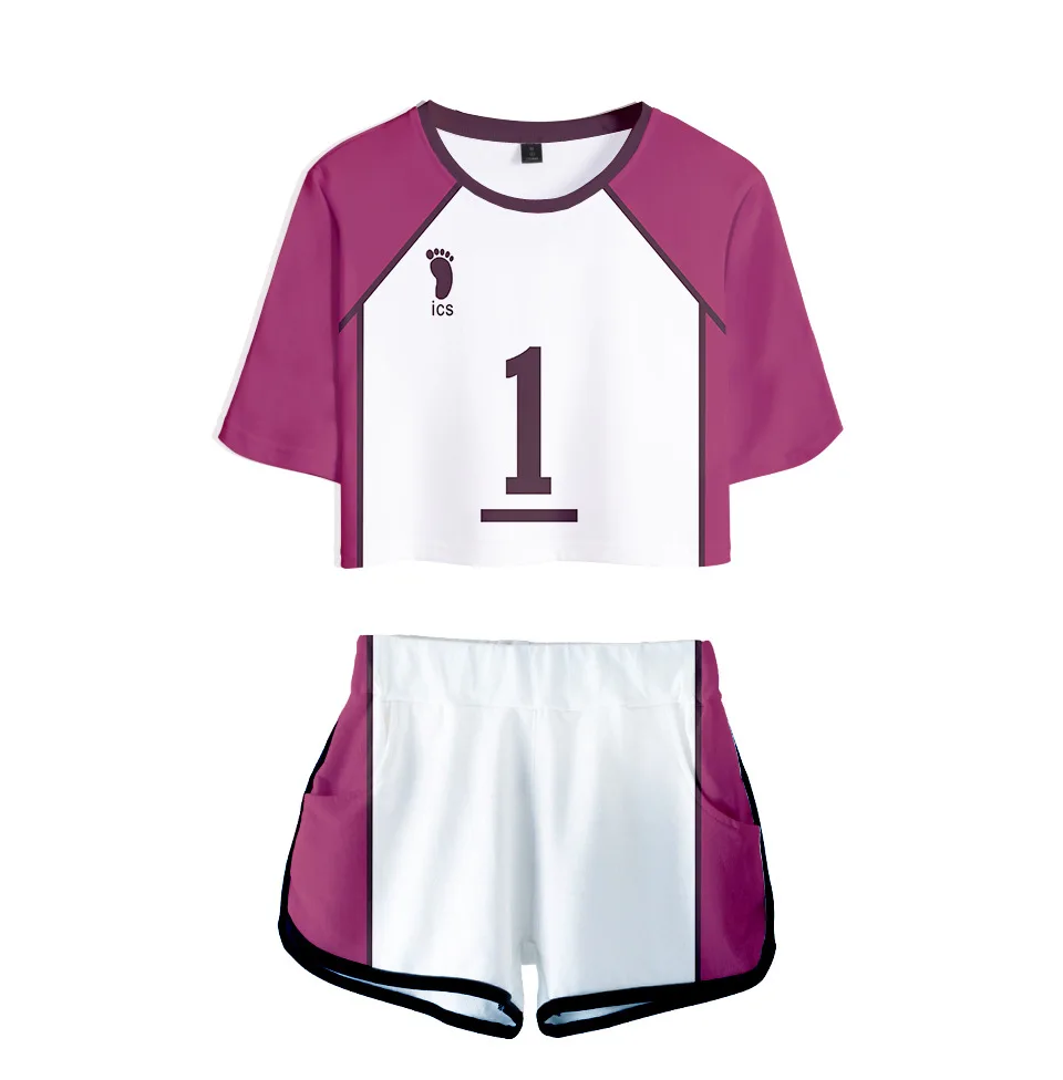 Haikyuu! Костюм для косплея и волейбола Kuroo Tetsurou майка Cos Kozume Kenma спортивная одежда