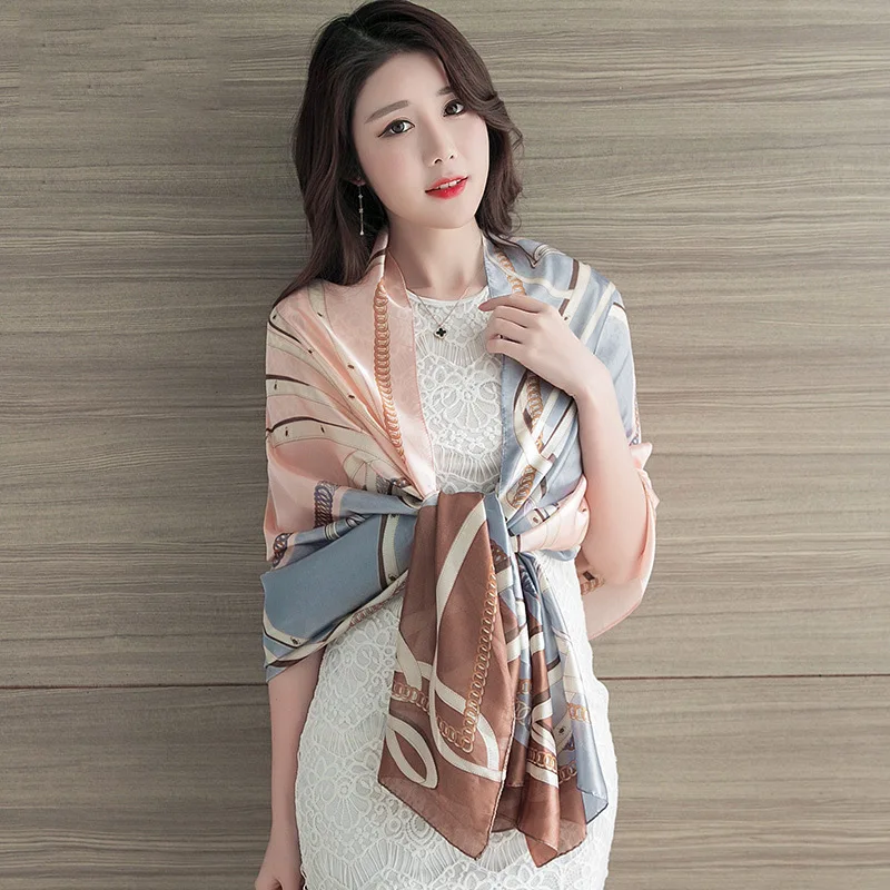 

ShenYanFineLife. Cape fabric.Silk scarf.Autumn and winter scarf.-001