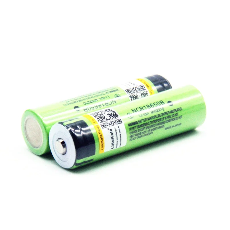 

4pcs 18650 Lithium Rechargeable Battery Hot 100% New Original NCR18650B 3.7 v 3400 mah For Flashlight batteries (NO PCB)