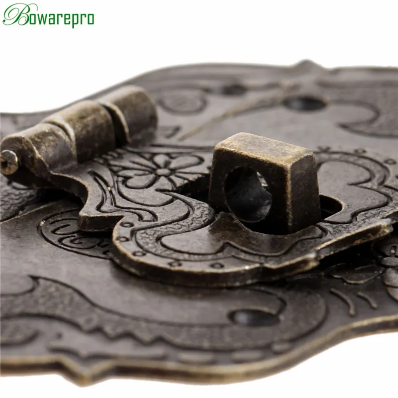 76x57 мм Мини Античная латунная коробка для ювелирных изделий Подарочная чехол