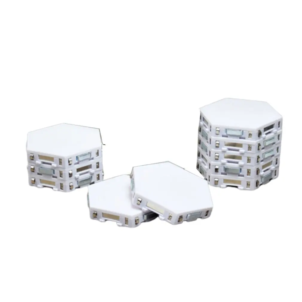 Квантовая светодиодная лампа шестигранный светильник модульный сенсорный