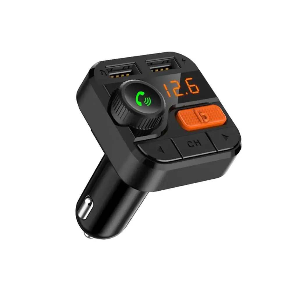Bluetooth 5 0 автомобильный fm-передатчик беспроводной fm-модулятор телефон зарядка