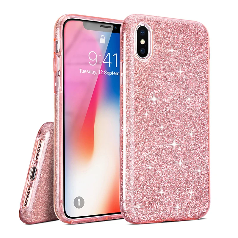 Блестязий мягкий силиконовый чехол для Xiaomi Redmi Note 7 5 Pro mi 9 8 A2 Lite A1 F1 Red Plus 5A 6 4X S2 ТПУ