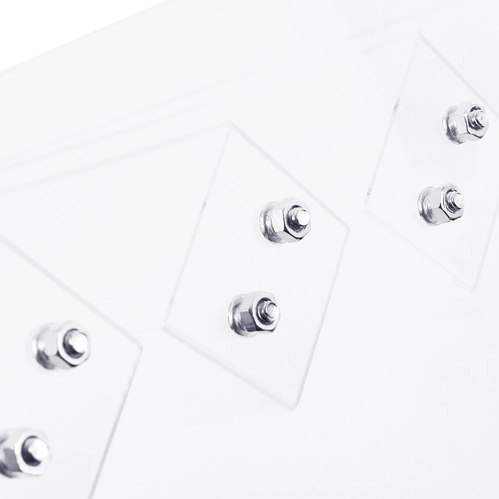 1 шт. съемный 5 ярусов акриловый прозрачный лак для ногтей Косметический стенд