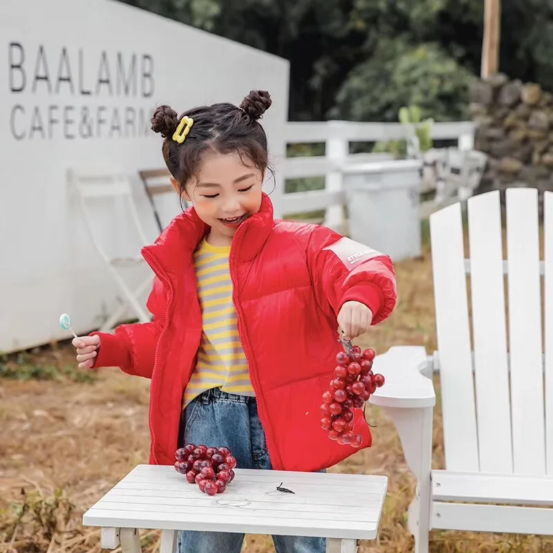 110 150 см модная детская зимняя куртка зимний костюм для детей раннего возраста