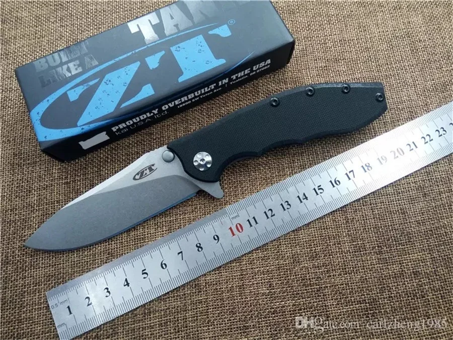 

ZT0562 tactical knife mini Stainless Steel Survival Folding Blade Knife Camping Hunting Outdoor Zero Knives pocket EDC Tolerance