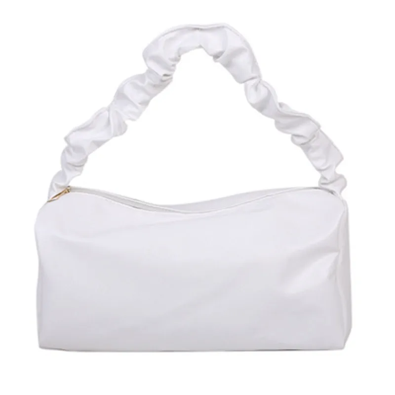 Женские летние плиссированные сумки с ручками Повседневные Сумки из