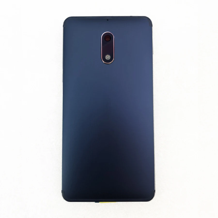 Blue Оригинальная металлическая батарея для Nokia 6 TA-1021 1033 1000 1003 1025 1039 задняя крышка редкий Корпус задняя крышка Запасные части - Цвет: Blue