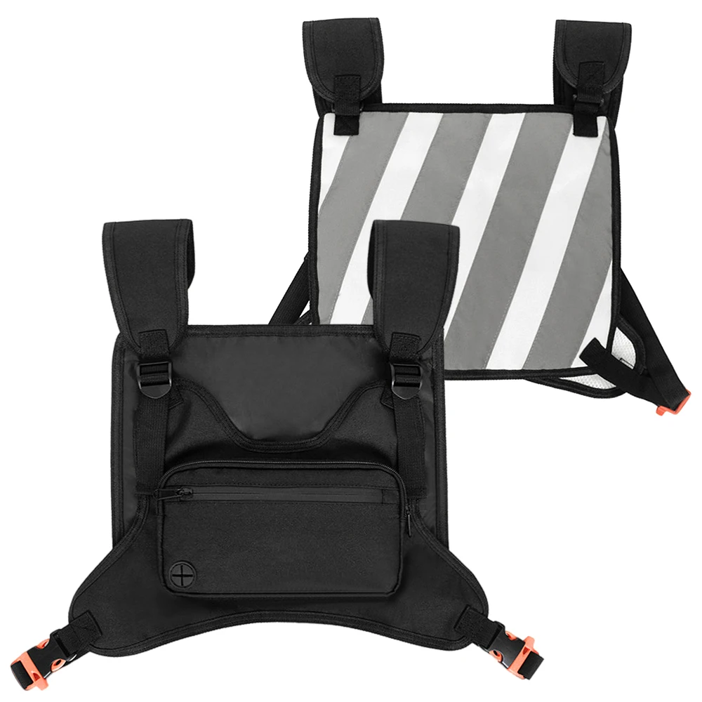 Отражающие сумки многофункциональная нагрудная сумка с широкой отражающей