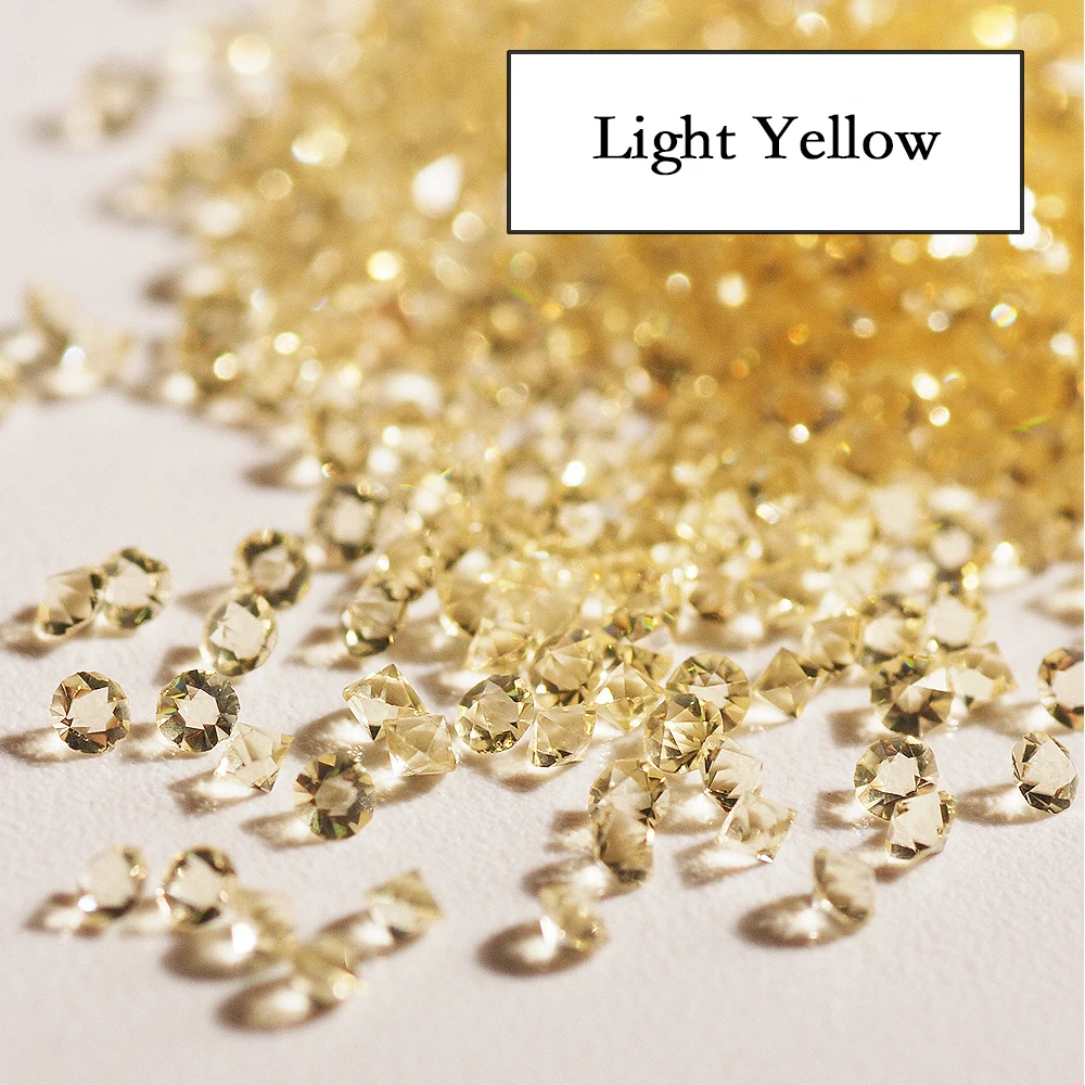 1440 шт./пакет SS3 крошечные клеевые бусины из хрустального стекла-на заостренном