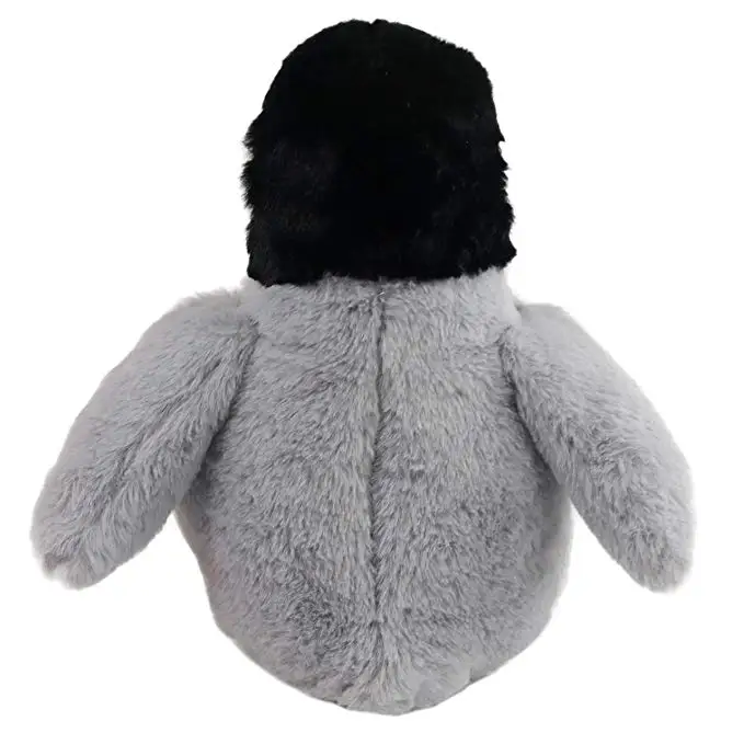 Светящаяся мягкая игрушка-Пингвин животное серый светодиодный мягкий Perky