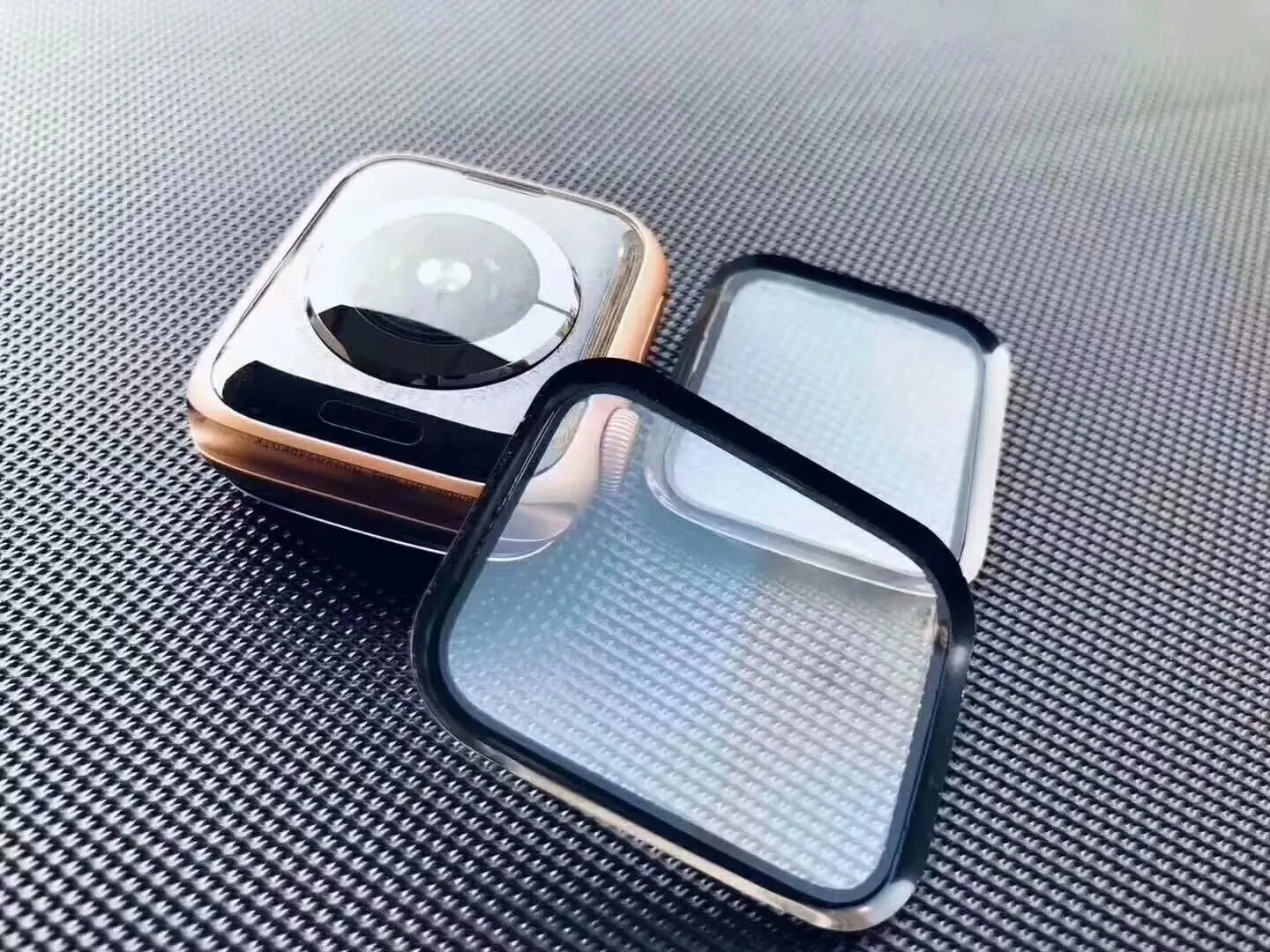 Новая мягкая защитная пленка для iWatch 4 40 мм 44 3D изогнутая Черная Apple Watch 38 42 3 2