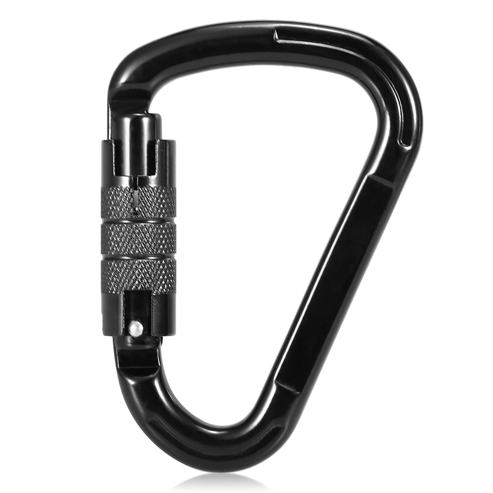 2 шт. D-образный карабин для ключей 25 кН | Спорт и развлечения