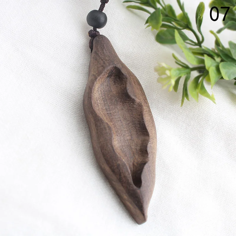 Подвески из натурального дерева эффектное украшение для ожерелья женщин и