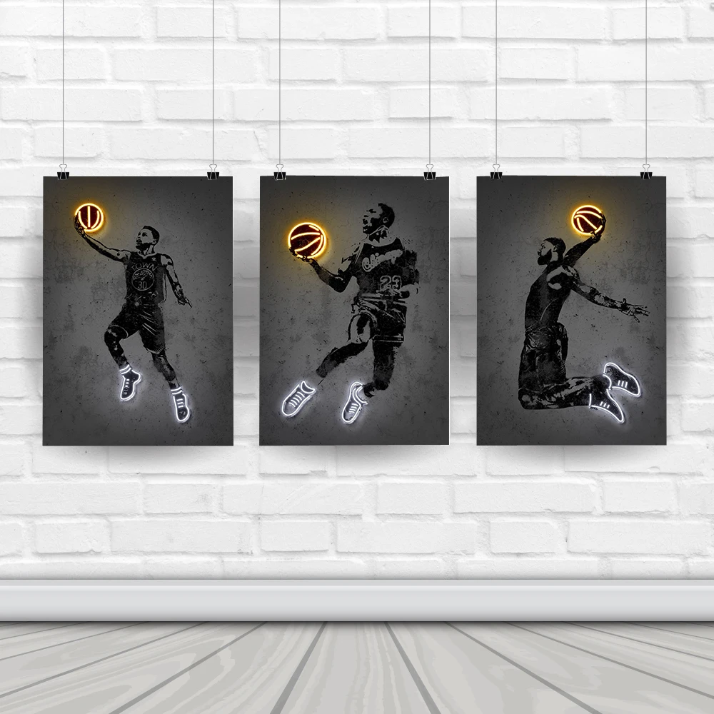 Sport Posters And Print Street Wall Art Abstract Canvas Painting Gift Idea Man Office Home Decoration