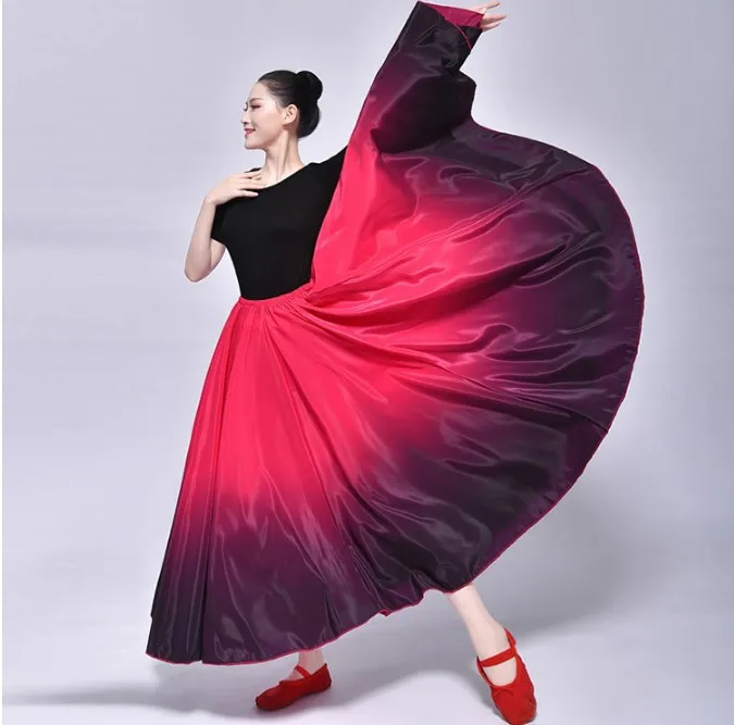 540 720 Цыганская юбка для танца живота фламенко с оборками новая костюм фламинго |