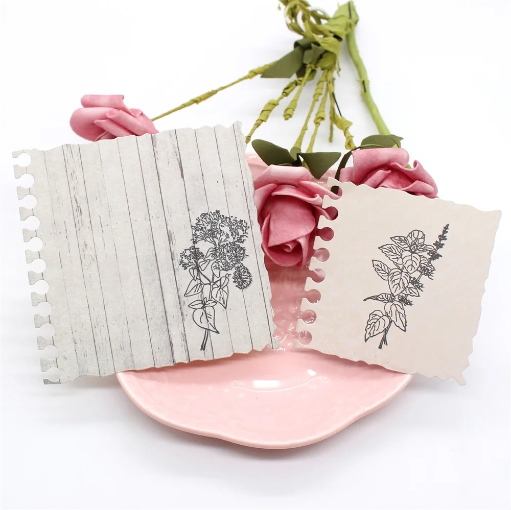 

ZFPARTY Notepaper Metal Cutting Dies Stencils for DIY Scrapbooking Decorative Embossing DIY Paper Cards