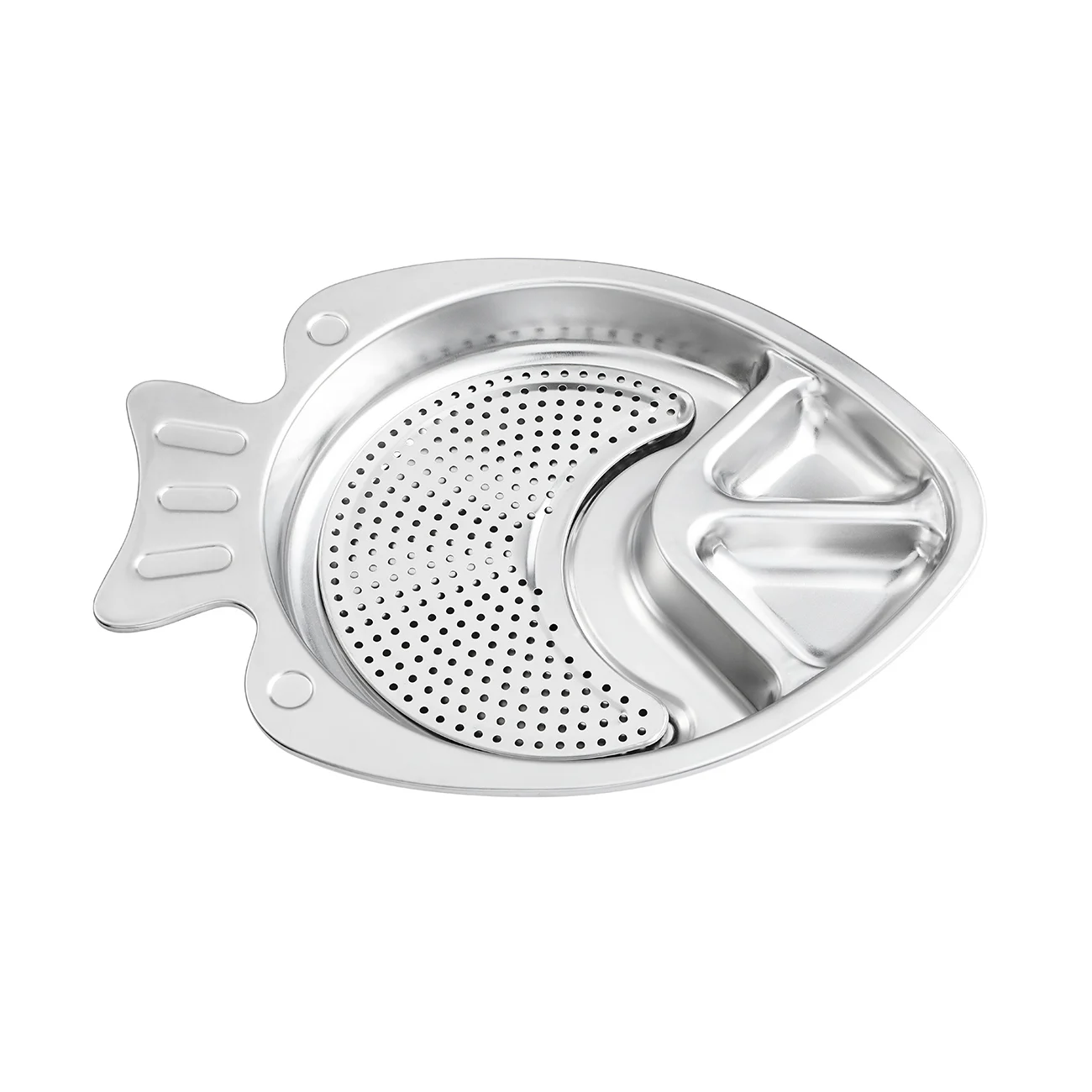 Большой Ёмкость тарелка для пельменей с уксус блюдо бытовые разделены