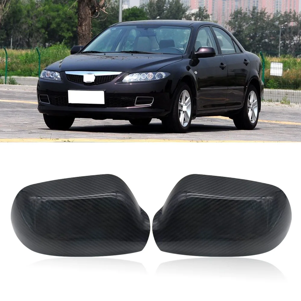 CAPQX накладка на зеркало заднего вида для Mazda 6 2003 2012 декоративная раковина из