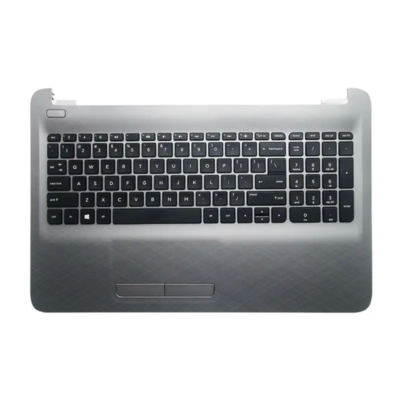 Новая английская клавиатура YALUZU для HP 250 255 256 G5 G4 15 AC AF верхний чехол Упор рук