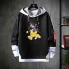 Аниме Digimon Приключения с капюшоном мультяшный костюм для подростков унисекс Повседневный фальшивый костюм из двух предметов